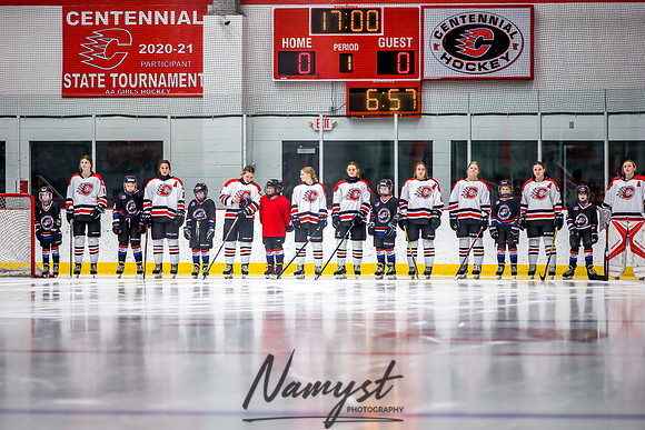 Centennial-Spring Lake Park vs Wayzata Varsity Girls Hockey-5