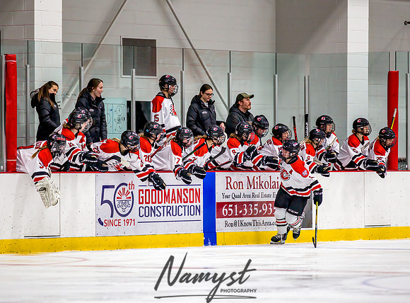 Centennial-Spring Lake Park vs Wayzata Varsity Girls Hockey-86