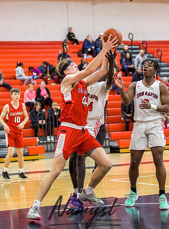 Centennial vs Coon Rapids Boys Varsity Basketball 077