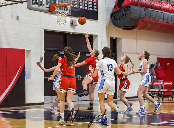 Centennial vs Blaine JV Basketball 034