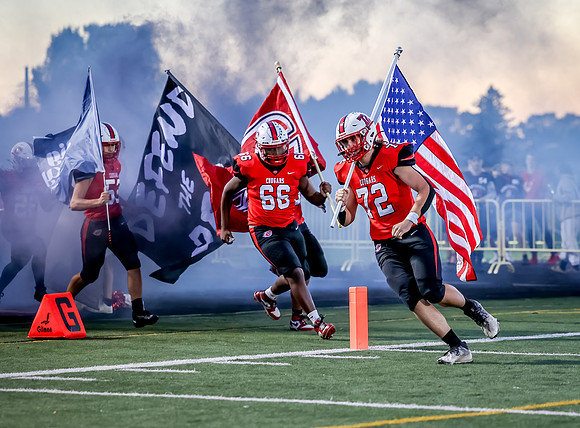 Centennial vs Anoka Varsity Football 54