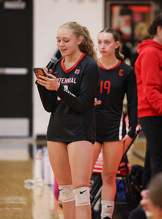 Centennial vs Hopkins Girls Varsity Volleyball 6