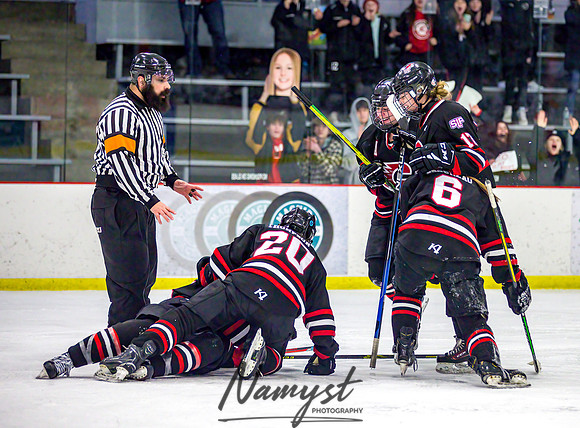Centennial-Spring Lake Park vs Rogers Girls Varsity Hockey 363