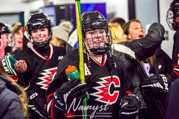Centennial-Spring Lake Park vs Rogers Girls Varsity Hockey 506