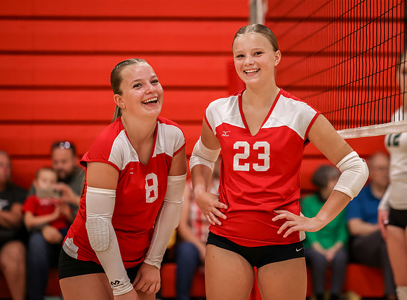 Centennial vs Mounds View Girls 9B Volleyball 21