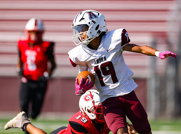 Centennial vs Anoka JV Football 729
