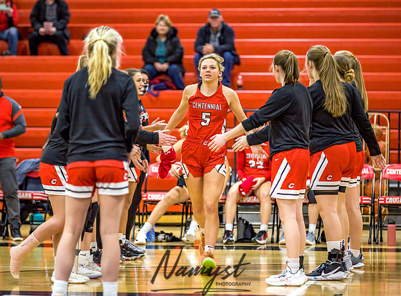 Centennial vs Robbinsdale Armstrong Girls Varsity Basketball 024