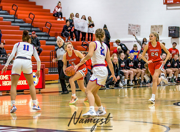 Centennial vs Robbinsdale Armstrong Girls Varsity Basketball 028
