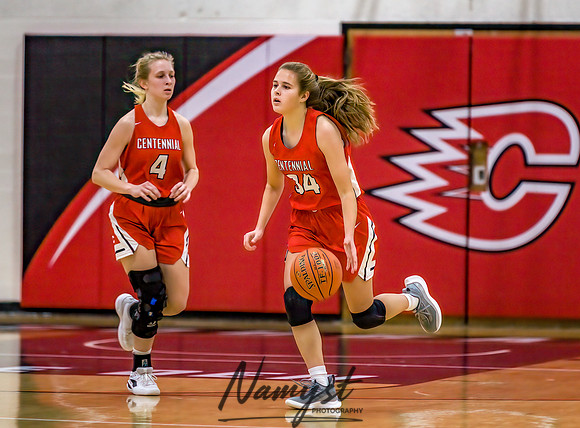 Centennial vs Robbinsdale Armstrong Girls Varsity Basketball 034
