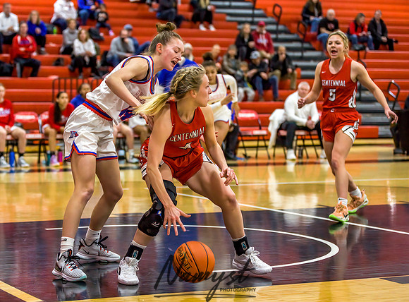 Centennial vs Robbinsdale Armstrong Girls Varsity Basketball 038