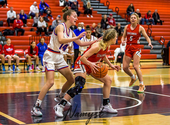 Centennial vs Robbinsdale Armstrong Girls Varsity Basketball 039