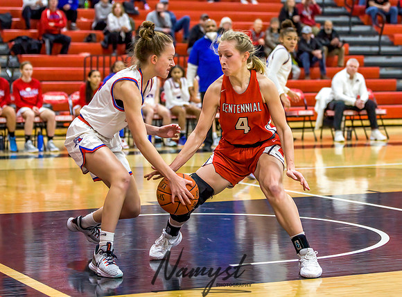 Centennial vs Robbinsdale Armstrong Girls Varsity Basketball 035