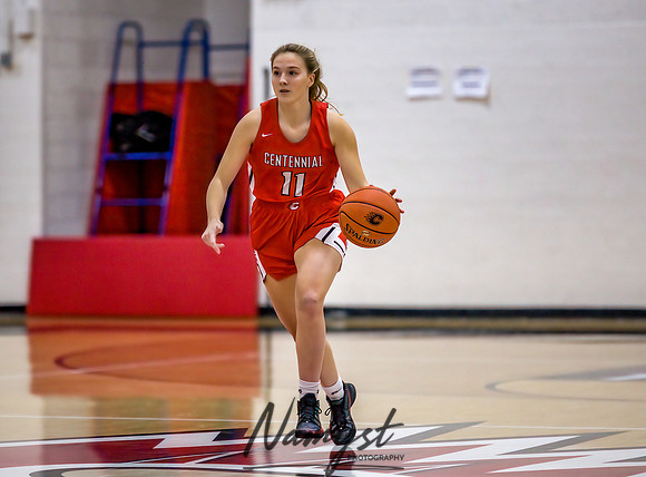 Centennial vs Robbinsdale Armstrong Girls Varsity Basketball 063