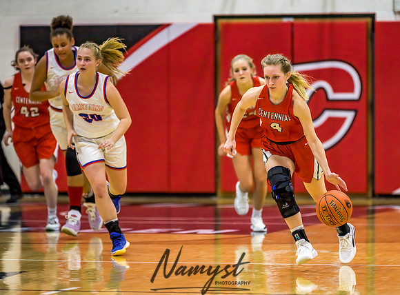Centennial vs Robbinsdale Armstrong Girls Varsity Basketball 078