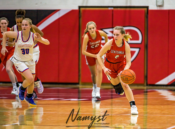 Centennial vs Robbinsdale Armstrong Girls Varsity Basketball 077