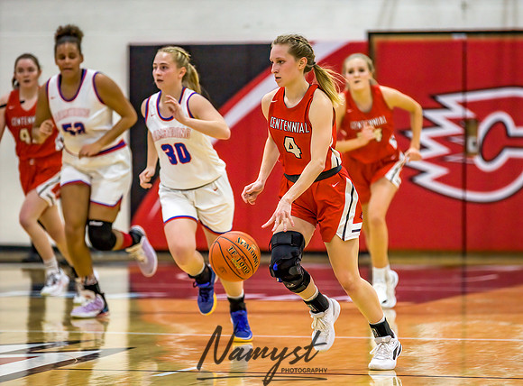 Centennial vs Robbinsdale Armstrong Girls Varsity Basketball 079