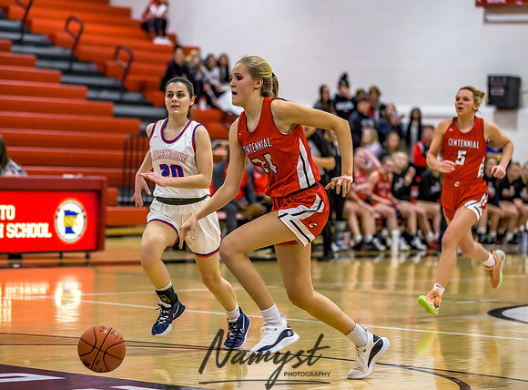 Centennial vs Robbinsdale Armstrong Girls Varsity Basketball 093