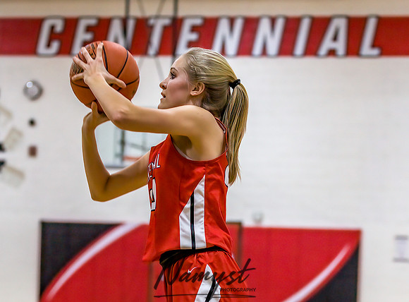 Centennial vs Robbinsdale Armstrong Girls Varsity Basketball 095