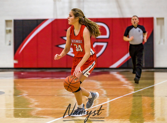 Centennial vs Robbinsdale Armstrong Girls Varsity Basketball 153