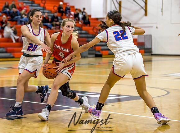 Centennial vs Robbinsdale Armstrong Girls Varsity Basketball 160