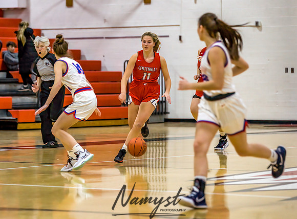 Centennial vs Robbinsdale Armstrong Girls Varsity Basketball 158