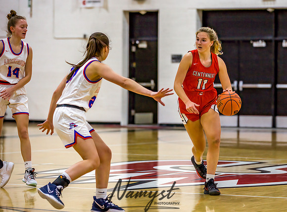 Centennial vs Robbinsdale Armstrong Girls Varsity Basketball 162