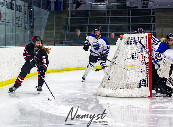 Centennial-Spring Lake Park vs Rogers Girls Varsity Hockey 096