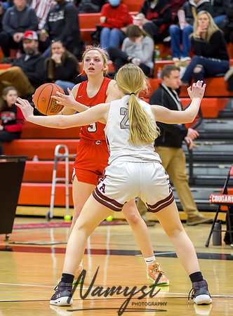 Centennial vs Anoka Girls Varsity Basketball 096