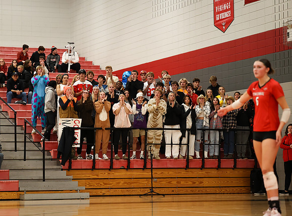 Centennial vs Anoka Girls Varsity Volleyball 217