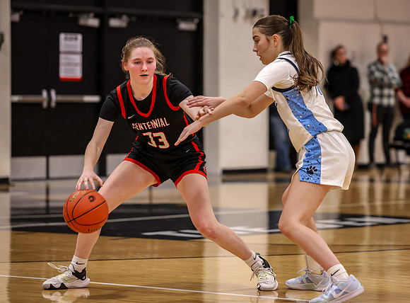 Centennial vs Blaine Girls Varsity Basketball 322