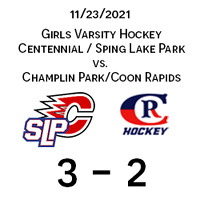 Centennial/Spring Lake Park vs Champlin/Coon Rapids