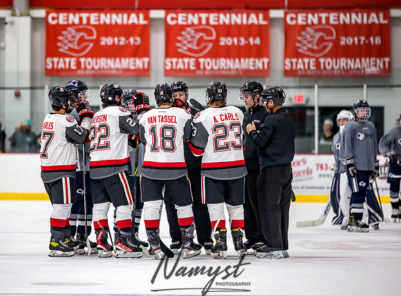 Centennial vs Champlain Park Boys Varsity Hockey-12