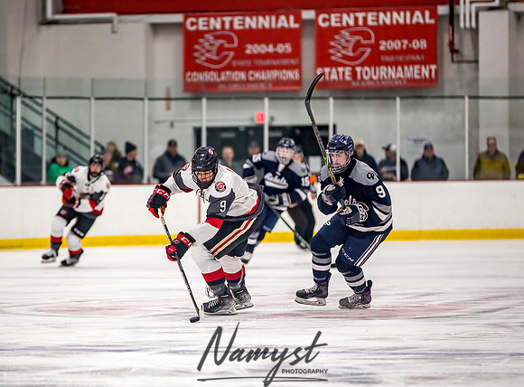 Centennial vs Champlain Park Boys Varsity Hockey-89