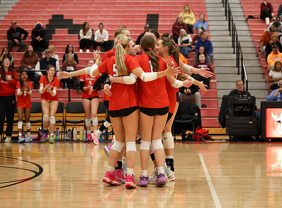 Centennial vs Anoka Girls Varsity Volleyball 278