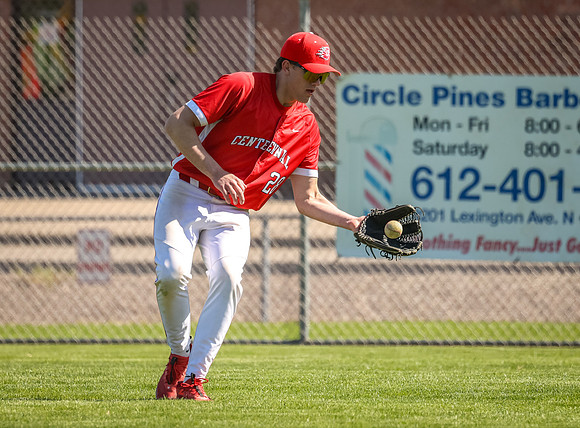 82 Centennial vs Anoka B Squad Baseball