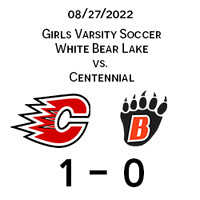 2022 08 27 White Bear vs Centennial Girls Varsity