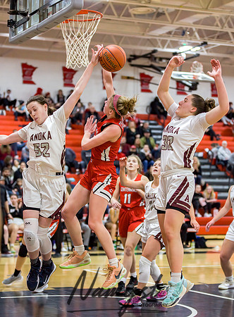 Centennial vs Anoka Girls Varsity Basketball 089