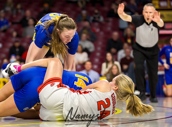 Centennial vs STMA Girls Basketball - State Tournament 036