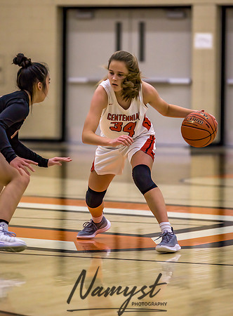 Centennial vs Osseo Girls Varsity Basketball 047