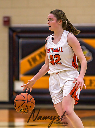 Centennial vs Osseo Girls Varsity Basketball 075