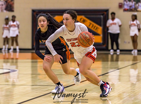Centennial vs Osseo Girls Varsity Basketball 098