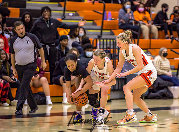 Centennial vs Osseo Girls Varsity Basketball 101