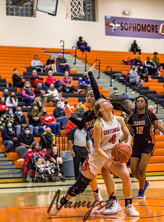 Centennial vs Osseo Girls Varsity Basketball 134