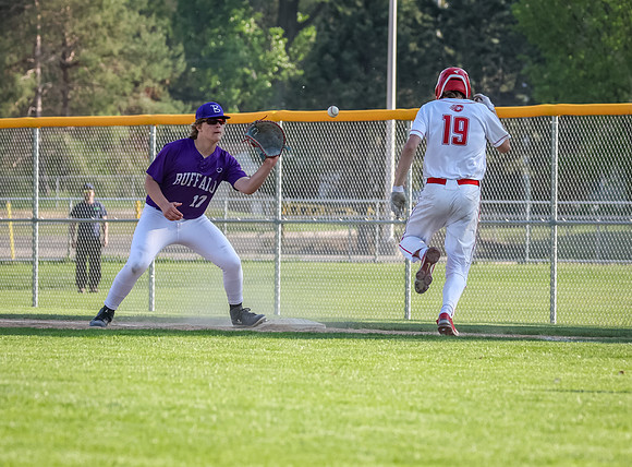 Centennial vs Buffalo Varsity Baseball 348