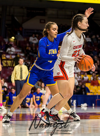 Centennial vs STMA Girls Basketball - State Tournament 118