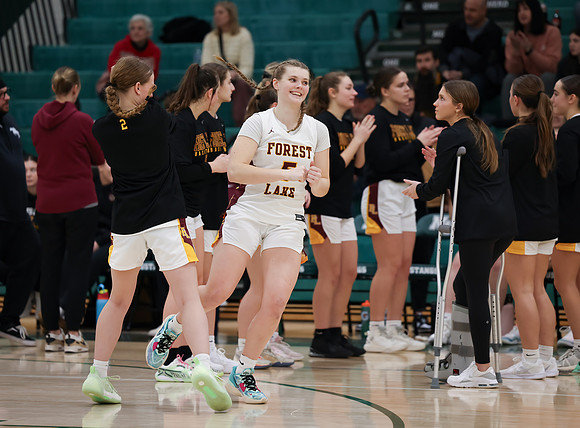 Mounds View vs Forest Lake Varsity Basketball 16