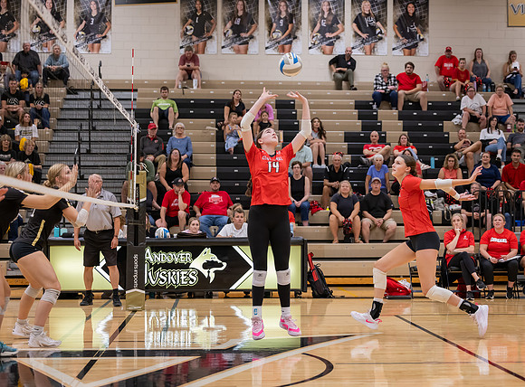 Centennial vs Andover Girls Varsity Volleyball 19