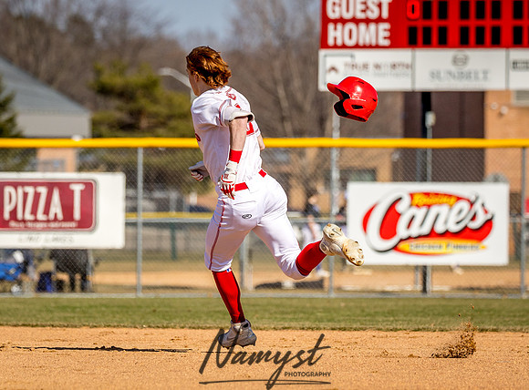 Centennial vs Rogers Varsity Baseball 091