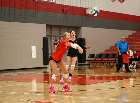 Centennial vs Anoka Girls Varsity Volleyball 390