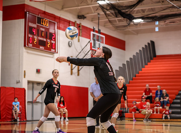 Centennial vs Mounds View Girls Varsity Volleyball 28